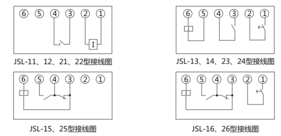 JSL-11時間校驗(yàn)接線圖